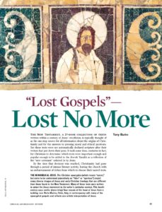 BAR SO16 Lost Gospels 1